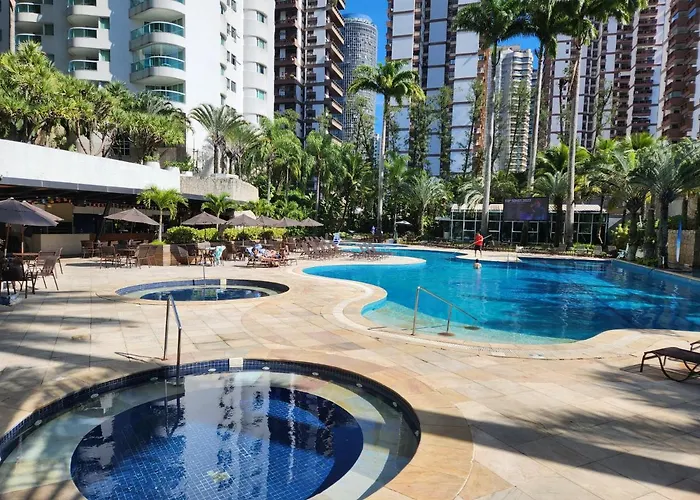 Flat Barra Da Tijuca Resort Urbano Beira Mar